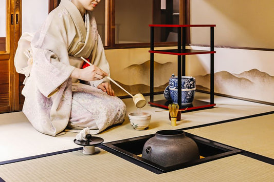 L'antica cerimonia del tè giapponese