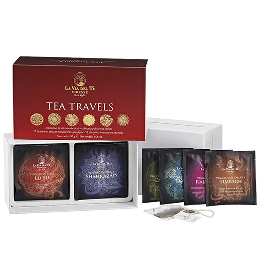 Tea Travels - Confezione Regalo 12 Filtri
